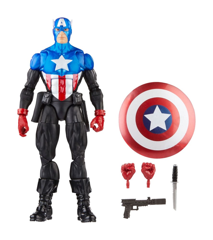 Marvel Legends Avengers: Beyond Earth's Mightiest Captain America (Bucky Barnes) 15cm Action Figure