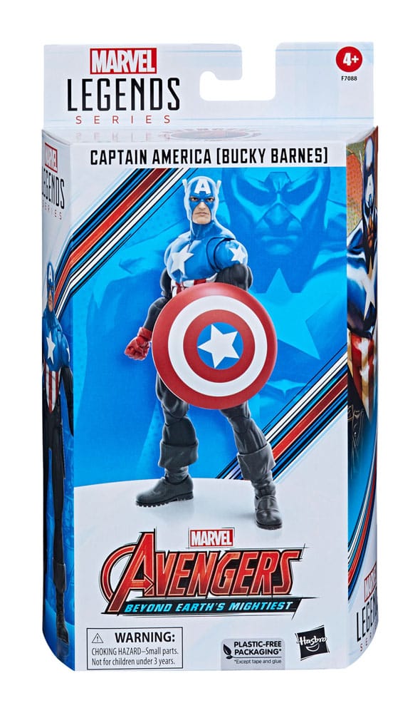 Marvel Legends Avengers: Beyond Earth's Mightiest Captain America (Bucky Barnes) 15cm Action Figure