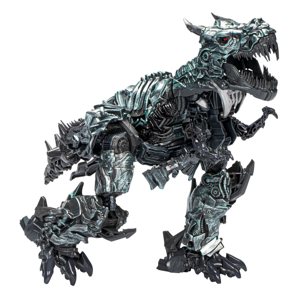 Transformers: Age of Extinction Buzzworthy Bumblebee Leader Class 07BB Grimlock 22cm Action Figure