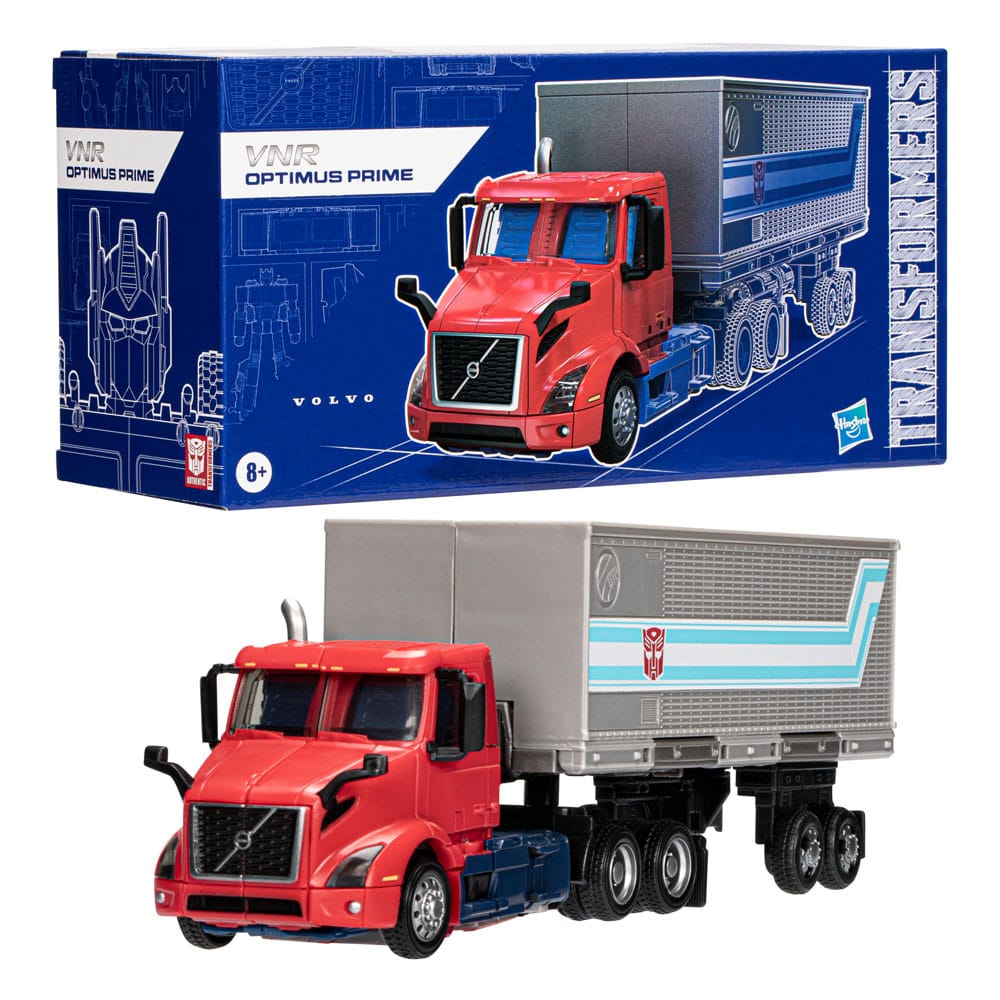Transformers Generations Leader Class Volvo VNR 300 Optimus Prime 18cm Action Figure