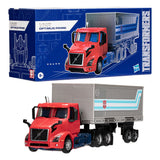 Transformers Generations Leader Class Volvo VNR 300 Optimus Prime 18cm Action Figure