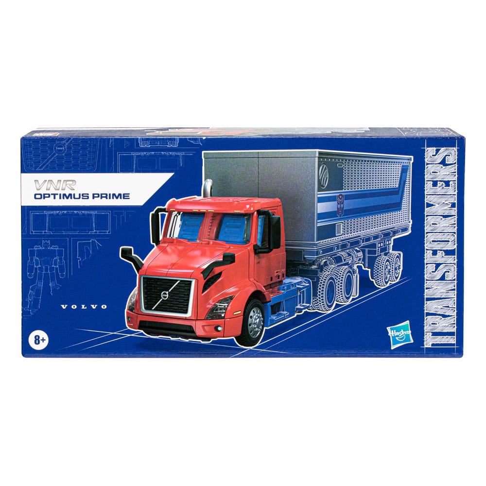 Transformers Generations Leader Class Volvo VNR 300 Optimus Prime 18cm Action Figure