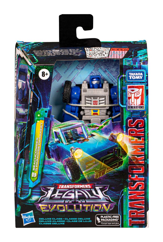 Transformers Generations Legacy Evolution Deluxe Class Action Figure Beachcomber & Paradise Parakeet 14 cm