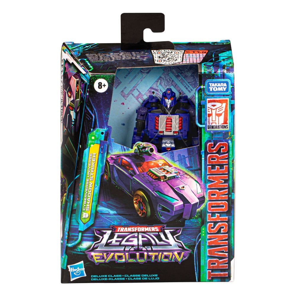 Transformers Generations Legacy Evolution Cyberverse Universe Shadow Striker 14cm Deluxe Class Action Figure