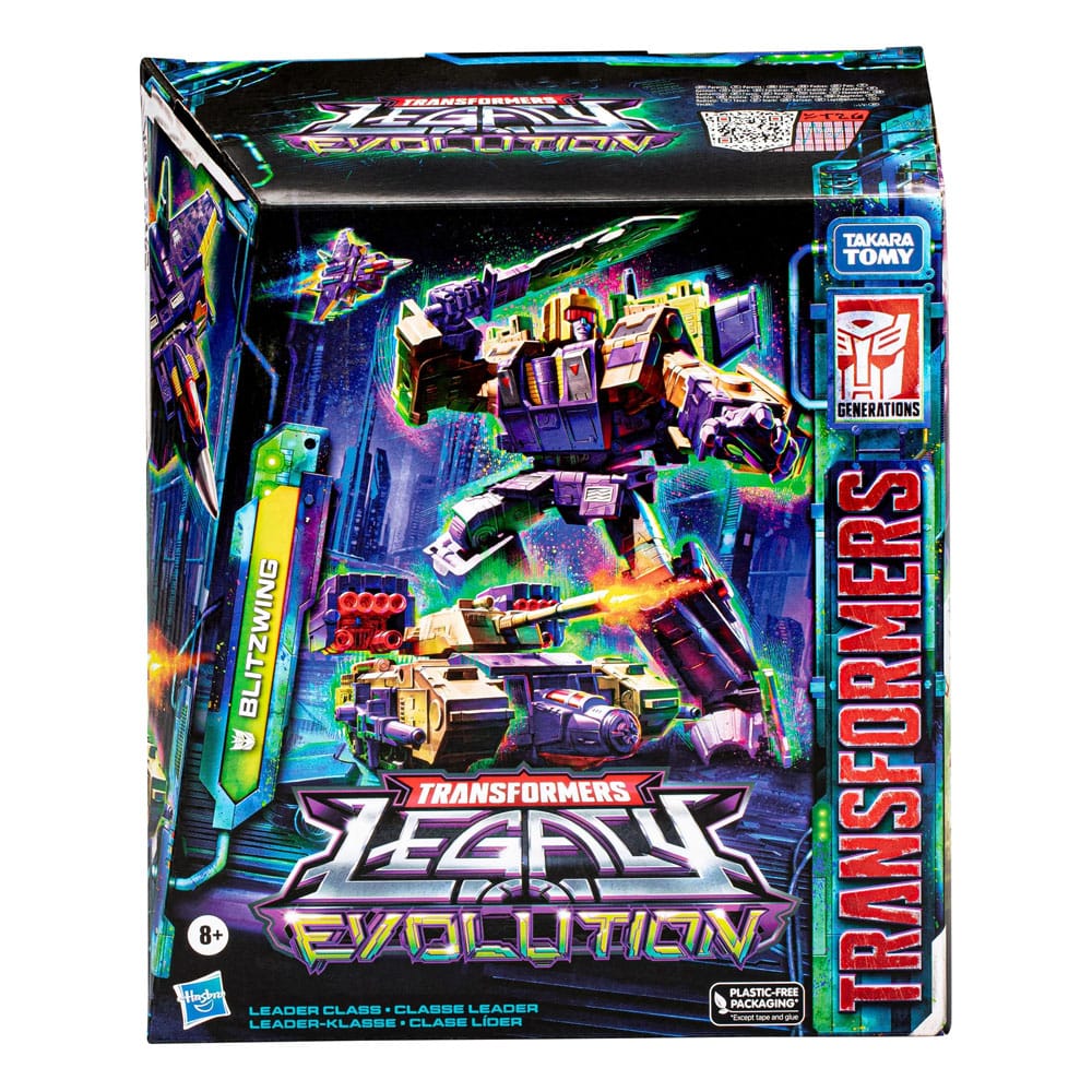 Transformers Generations Legacy Evolution Leader Class Blitzwing 18cm Action Figure