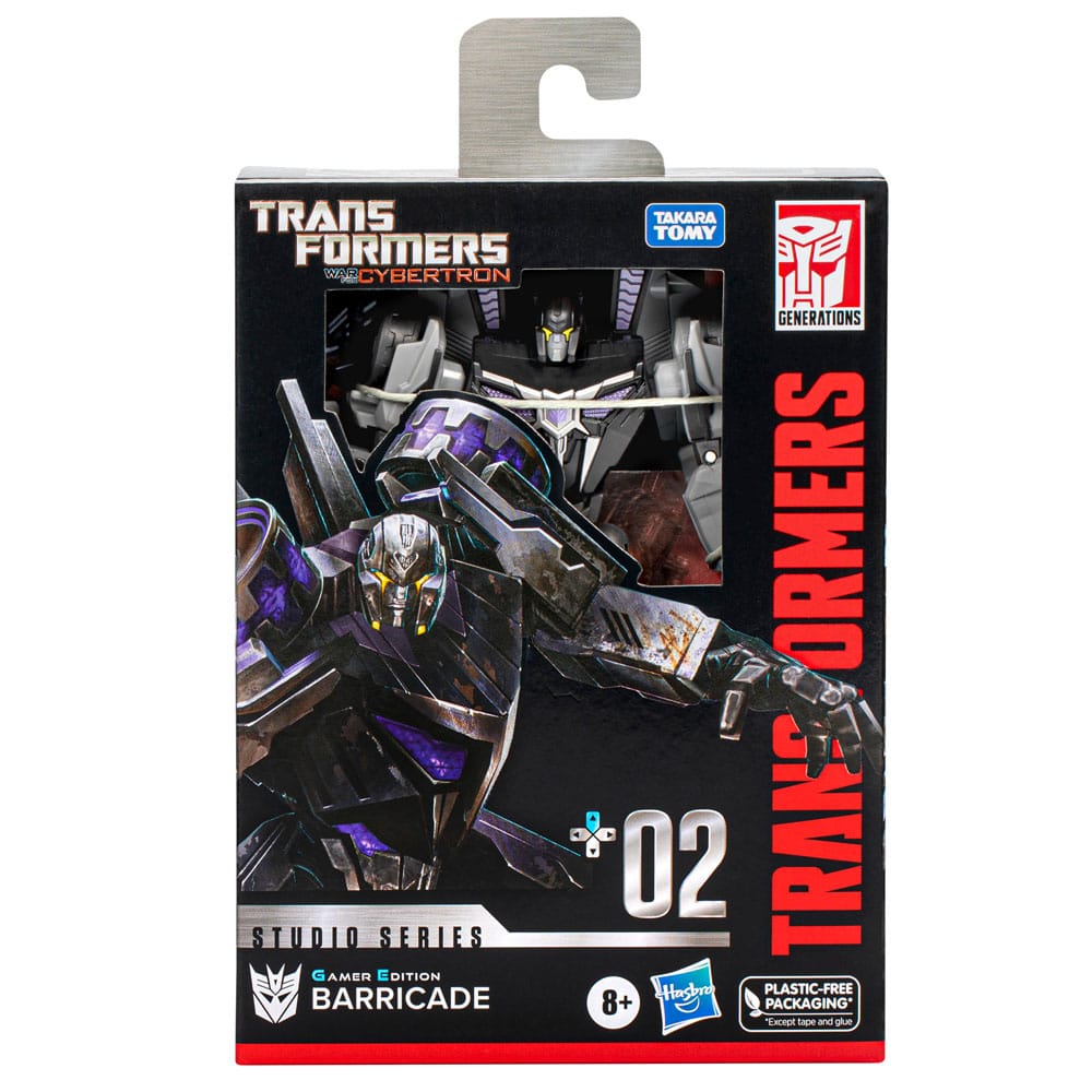 Transformers Generations Studio Series Gamer Edition Barricade 11 cm Deluxe Class Action Figure
