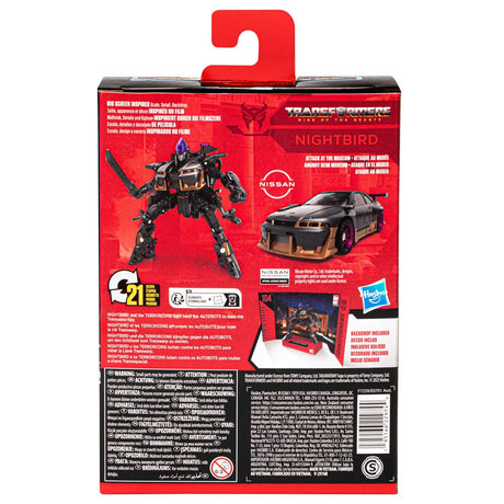 Transformers: Rise of the Beasts Generations Studio Series 104 Nightbird 11cm Deluxe Class Action Figure