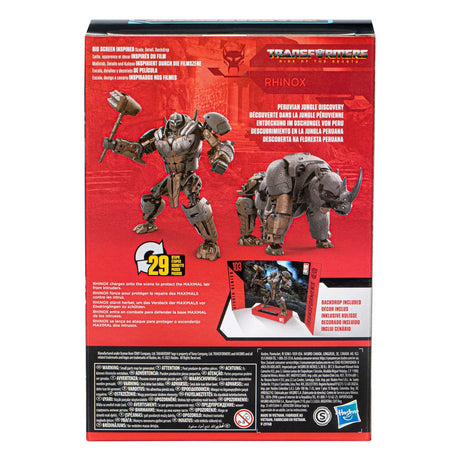 Transformers: Rise of the Beasts Studio Series Voyager Class 103 Rhinox 16cm Action Figure