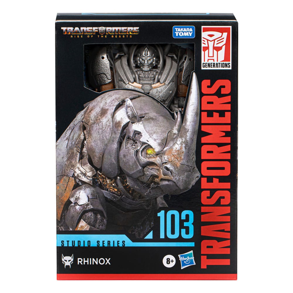 Transformers: Rise of the Beasts Studio Series Voyager Class 103 Rhinox 16cm Action Figure