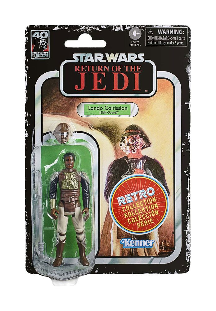 Star Wars Episode VI Retro Collection Lando Calrissian (Skiff Guard) 10cm Action Figure
