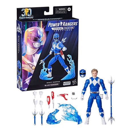 Power Rangers Mighty Morphin Blue Ranger 15cm Ligtning Collection Action Figure