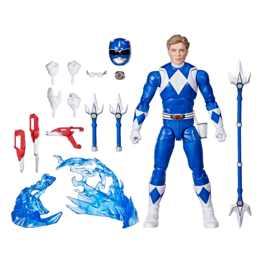 Power Rangers Mighty Morphin Blue Ranger 15cm Ligtning Collection Action Figure