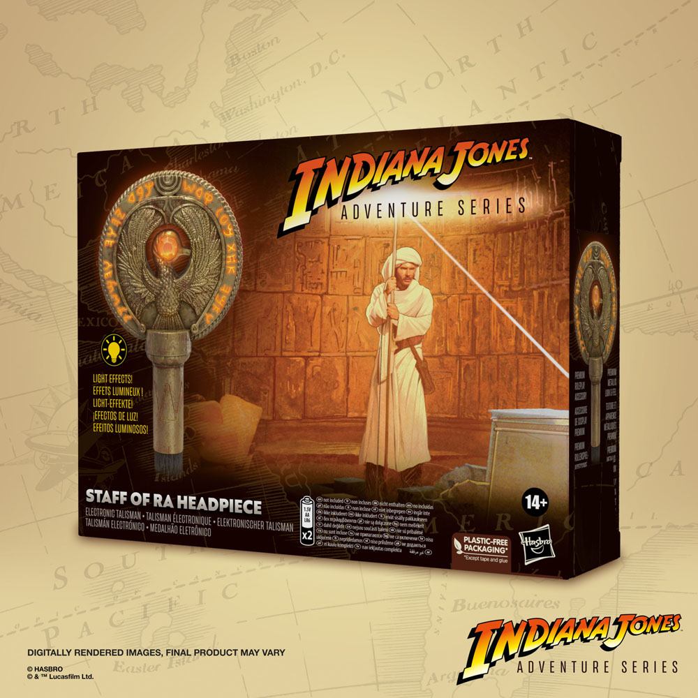 Indiana Jones Staff of Ra Headpiece (Raiders of the Lost Ark) Adventure Series Roleplay Replica
