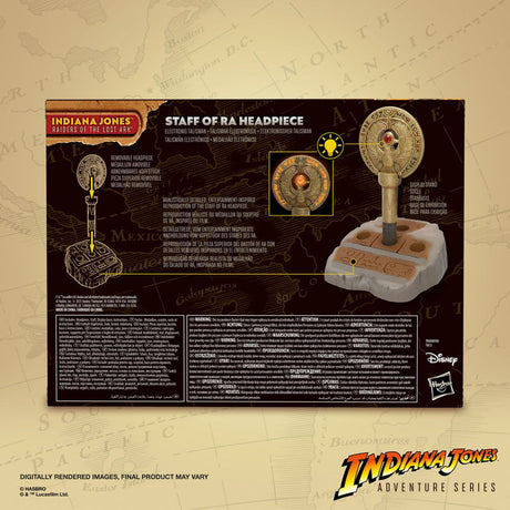Indiana Jones Staff of Ra Headpiece (Raiders of the Lost Ark) Adventure Series Roleplay Replica