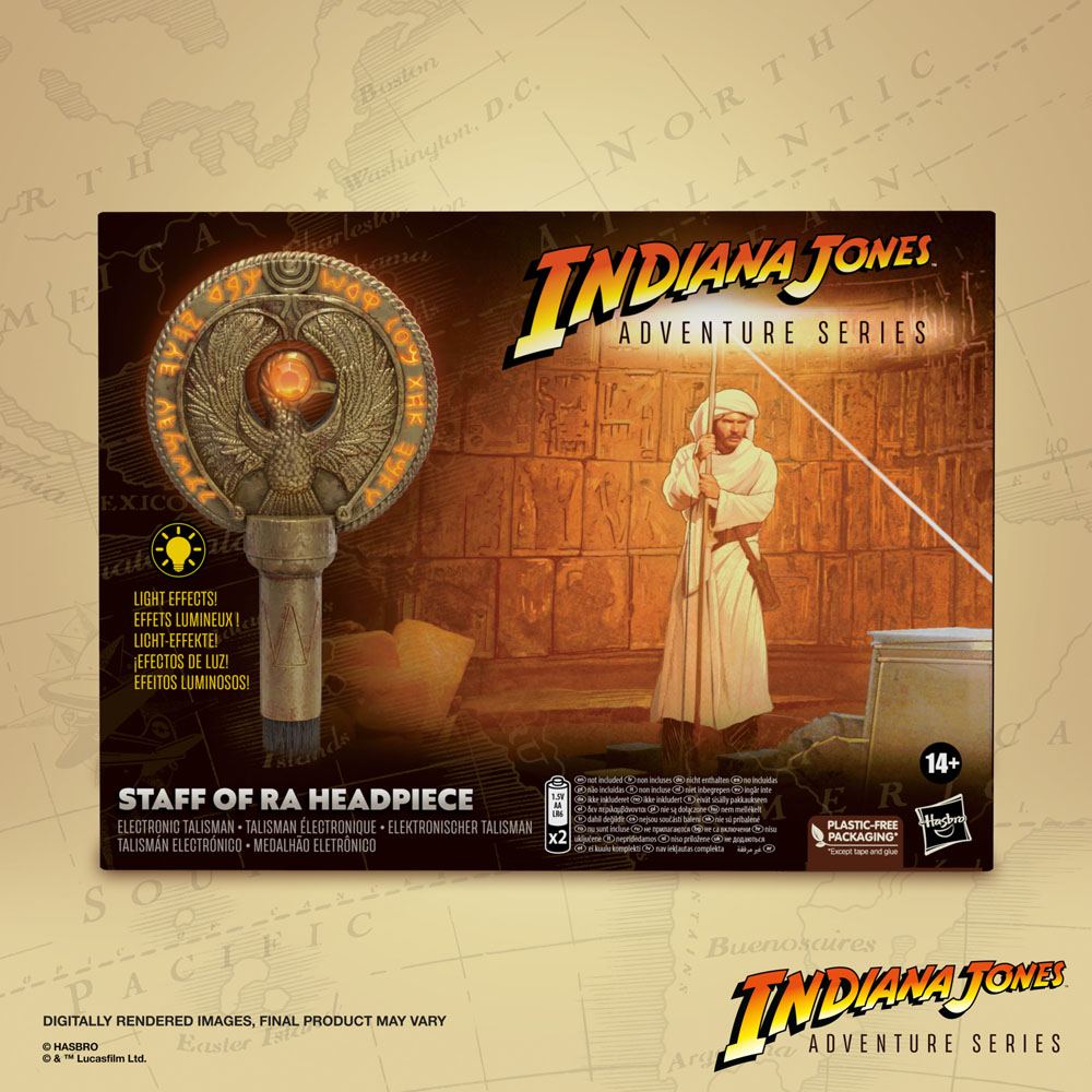 Indiana Jones Staff of Ra Headpiece (Raiders of the Lost Ark) Adventure Series Roleplay Replica