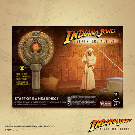 Indiana Jones Staff of Ra Headpiece (Raiders of the Lost Ark) Adventure Series Roleplay Replica