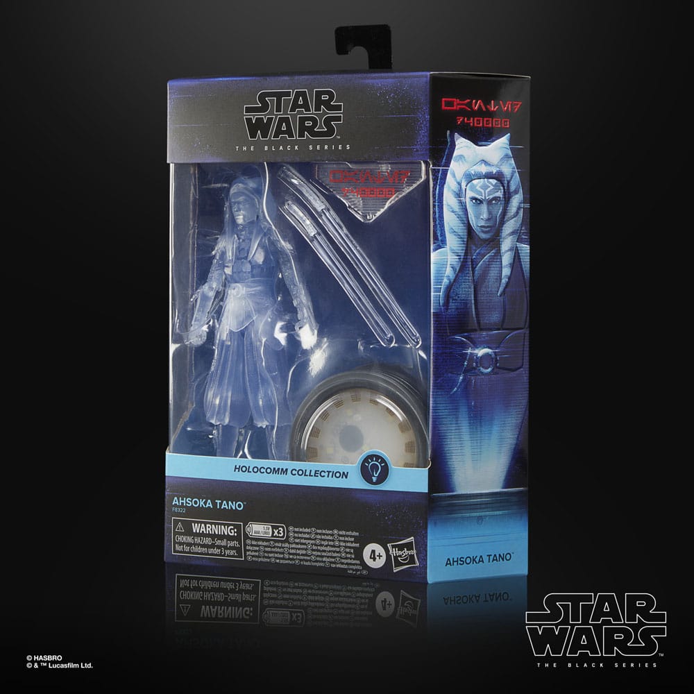 Star Wars Ahsoka Tano 15cm Black Series Holocomm Collection Action Figure