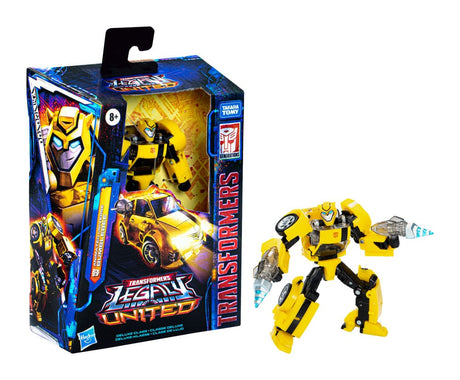 Transformers Generations Legacy United Animated Universe Bumblebee 14 cm Deluxe Class Action Figure