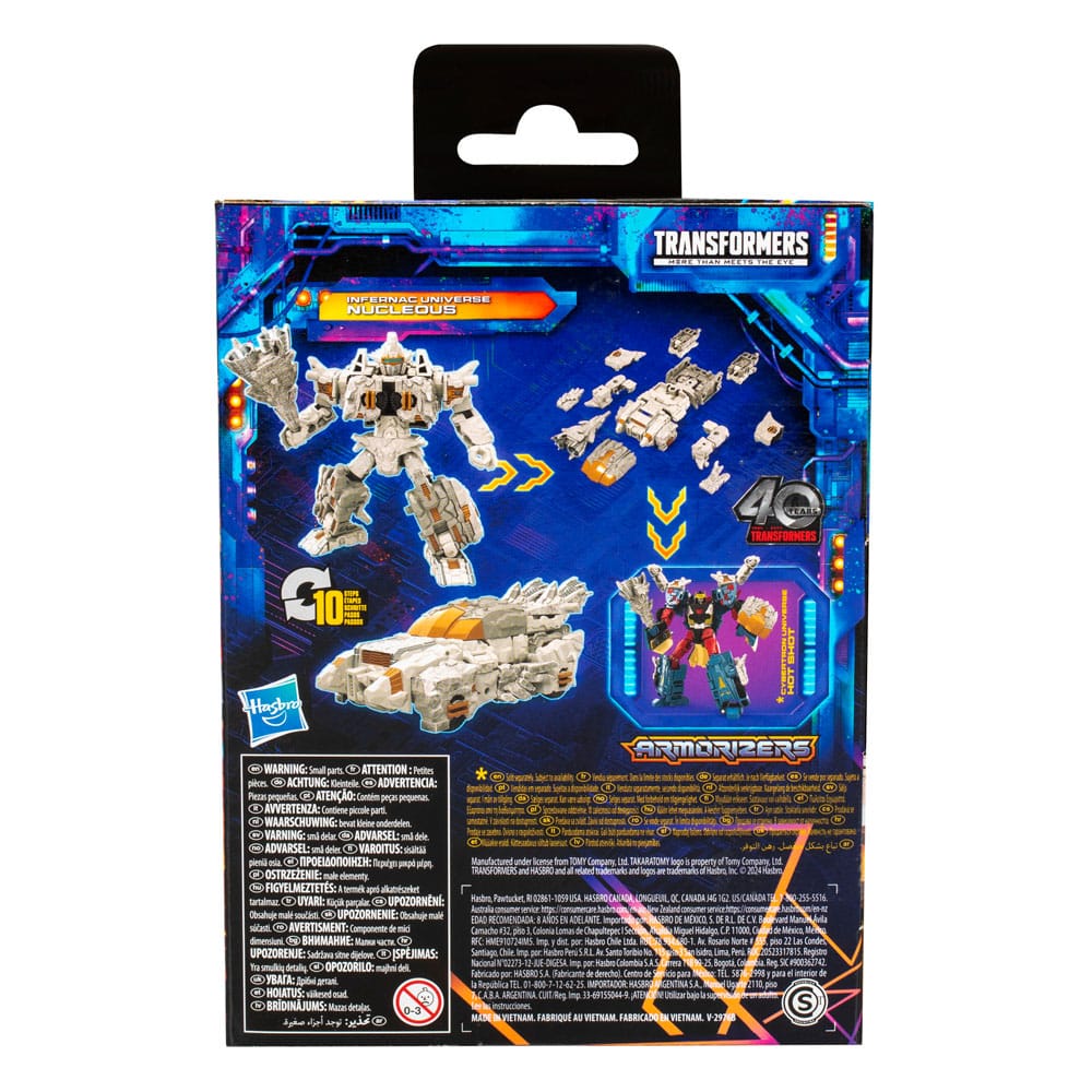 Transformers Generations Legacy United Infernac Universe Nucleous 14 cm Deluxe Class Action Figure