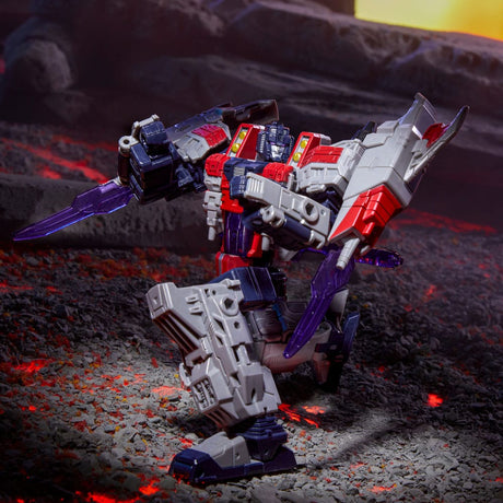 Transformers Generations Legacy United Cybertron Universe Starscream 18cm Voyager Class Action Figure