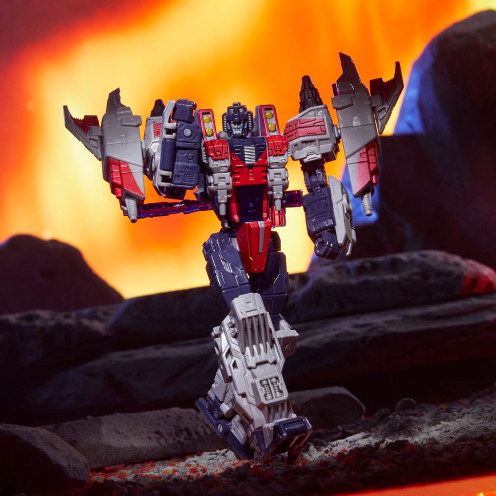 Transformers Generations Legacy United Cybertron Universe Starscream 18cm Voyager Class Action Figure