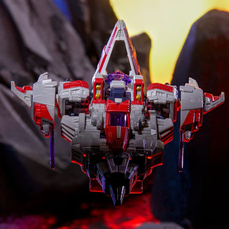 Transformers Generations Legacy United Cybertron Universe Starscream 18cm Voyager Class Action Figure