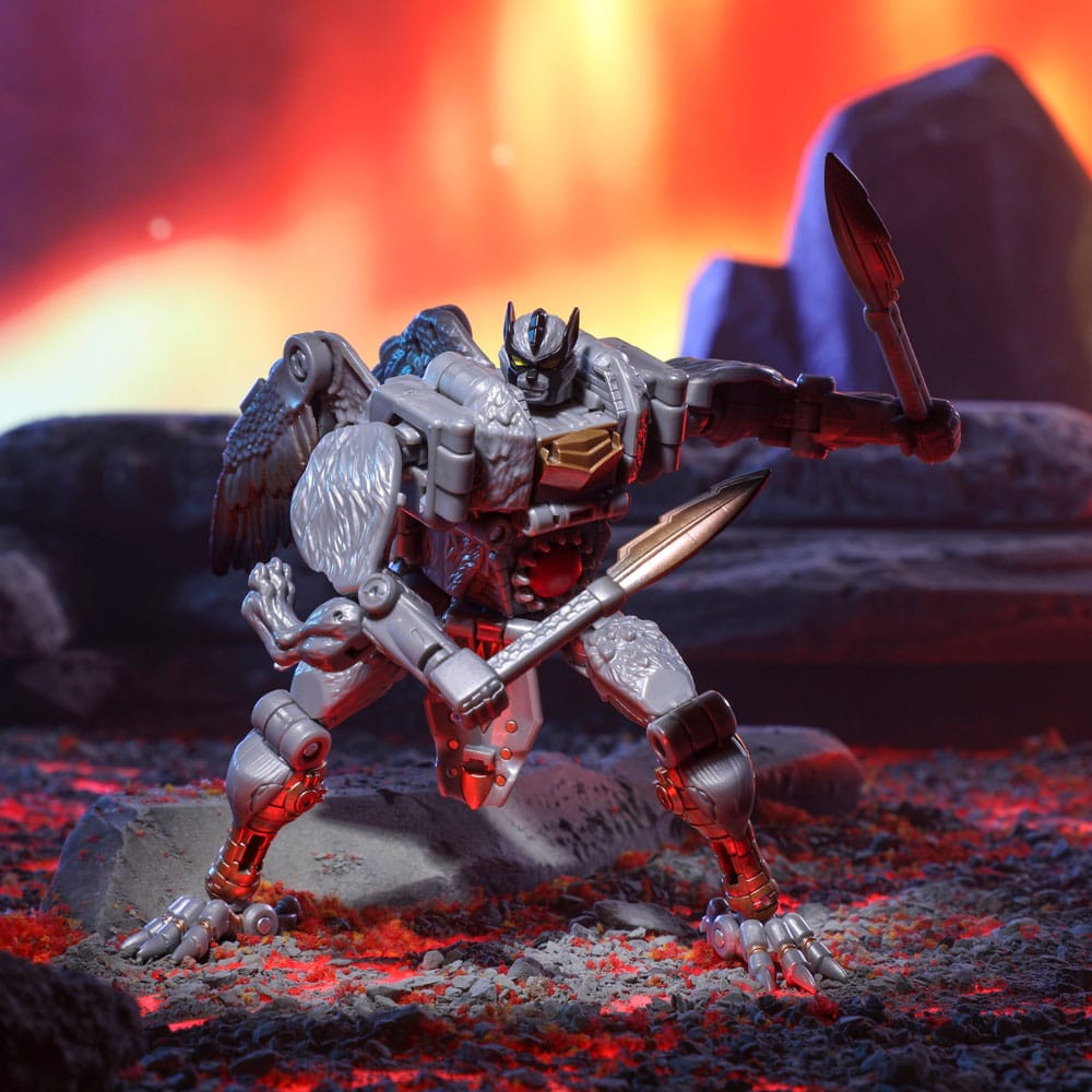 Transformers Generations Legacy United Beast Wars Universe Silverbolt 18cm Voyager Class Action Figure