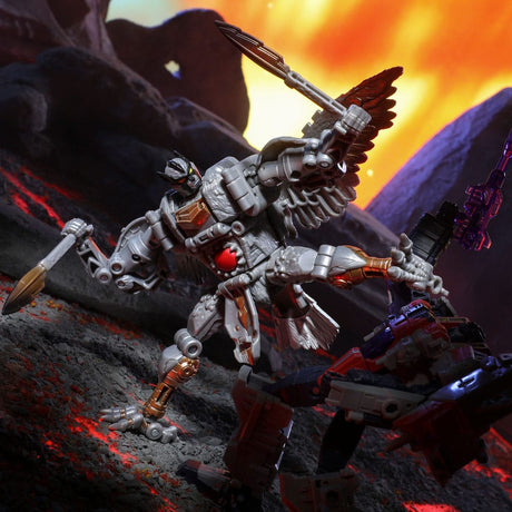Transformers Generations Legacy United Beast Wars Universe Silverbolt 18cm Voyager Class Action Figure
