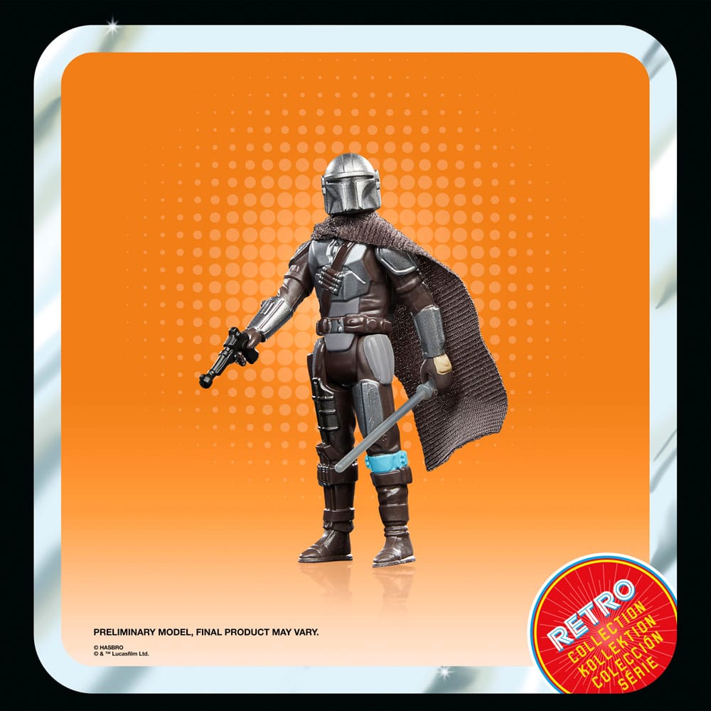 Star Wars The Book of Boba Fett Retro Collection The Mandalorian 10cm Action Figure