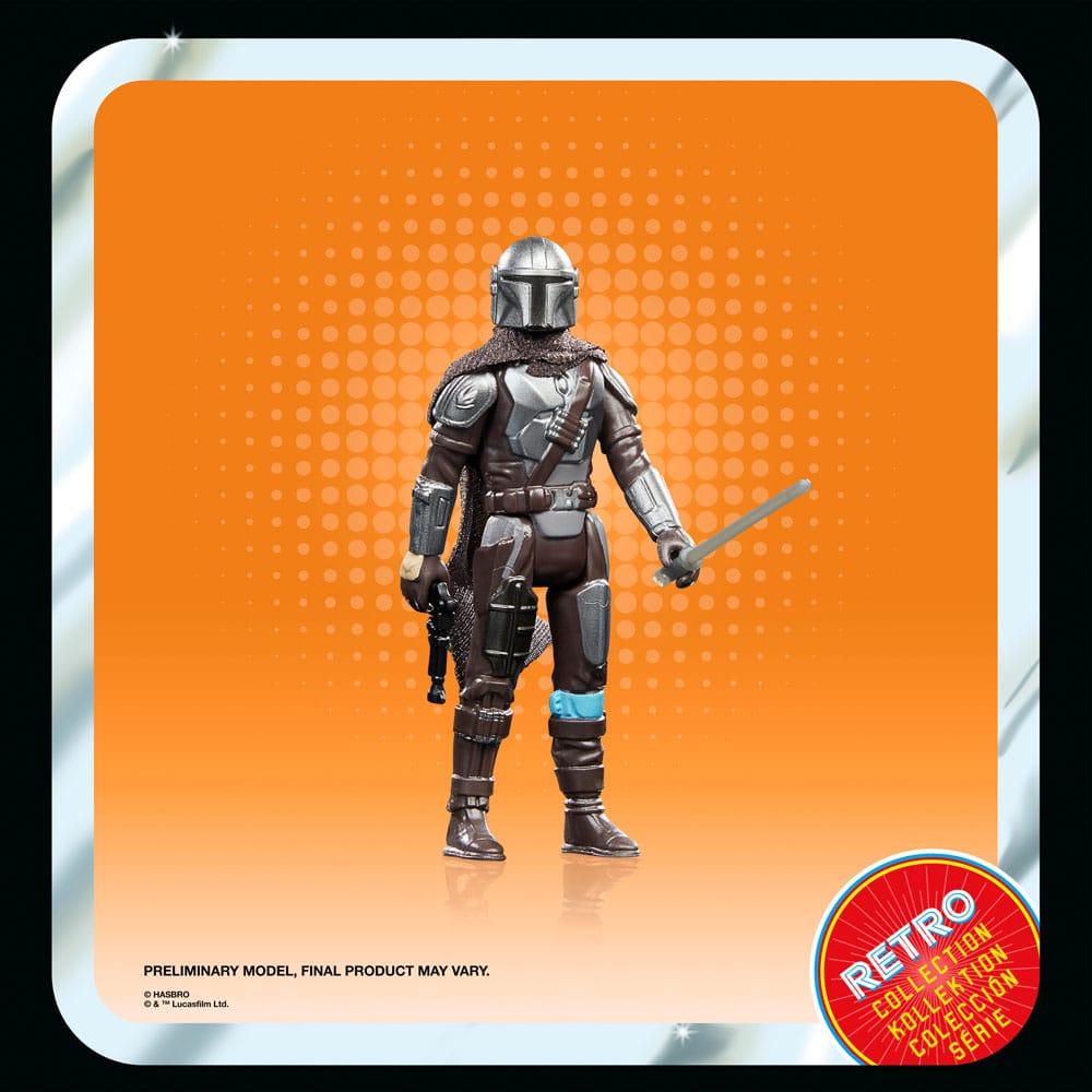 Star Wars The Book of Boba Fett Retro Collection The Mandalorian 10cm Action Figure