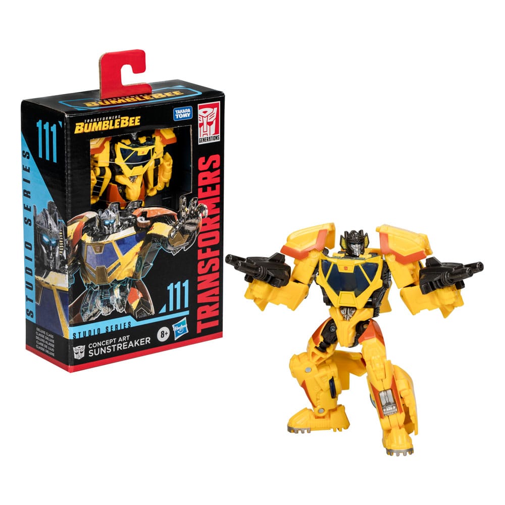 Transformers: Bumblebee Studio Series Concept Art Sunstreaker 11 cm Deluxe Class Action Figure