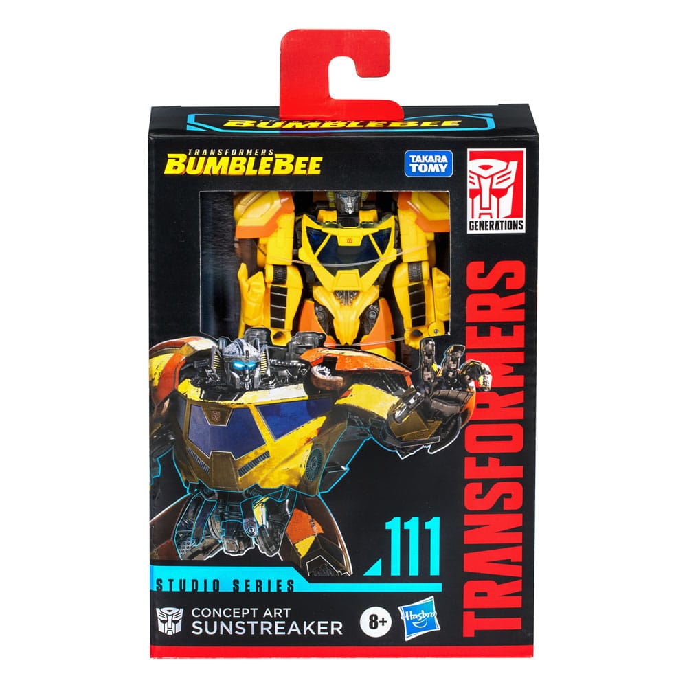 Transformers: Bumblebee Studio Series Concept Art Sunstreaker 11 cm Deluxe Class Action Figure