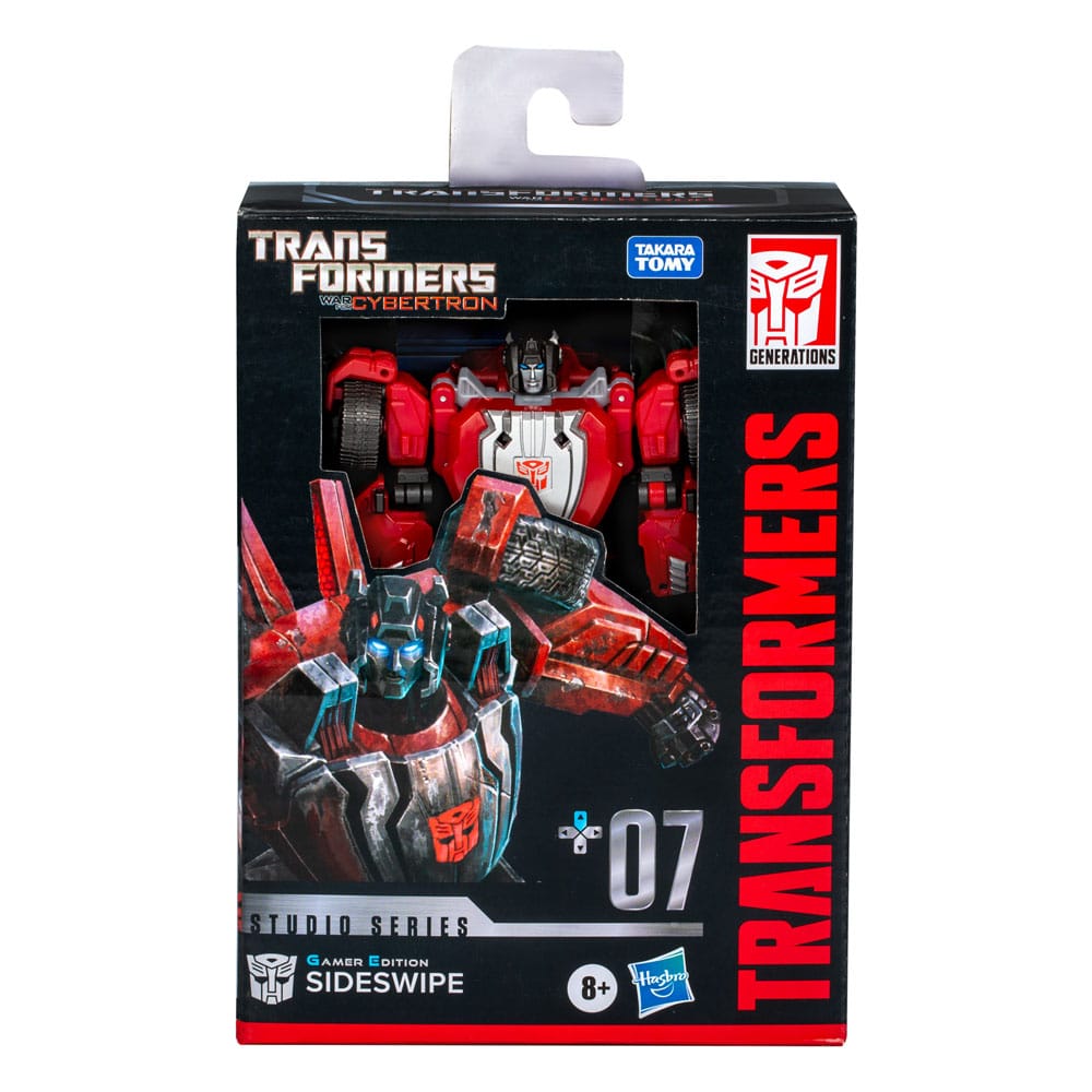 Transformers: War for Cybertron Generations  Gamer Edition Sideswipe Studio Series 11 cm Deluxe Class Action Figure