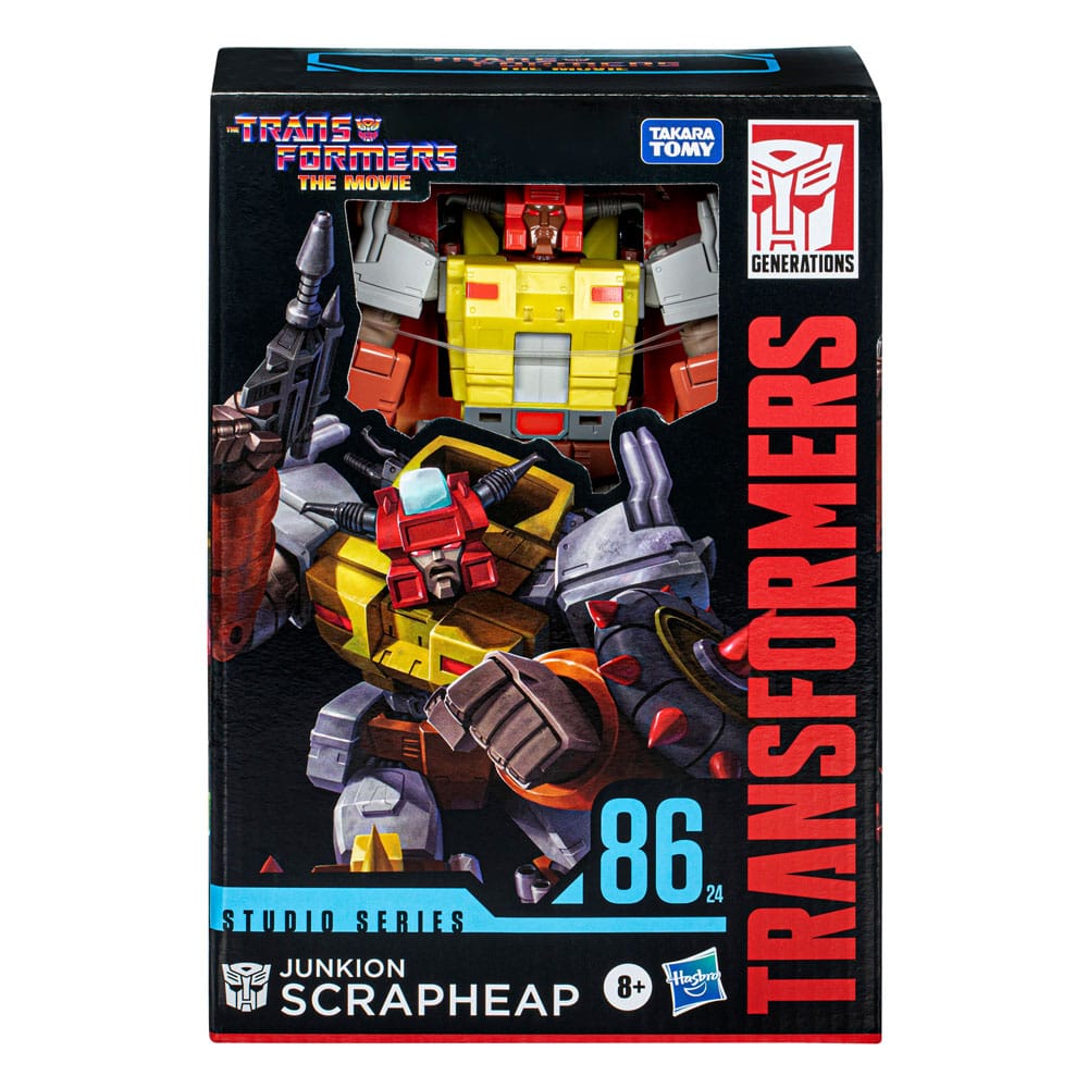 Transformers the Movie 86-24 Junkion Scraphead 16cm Generations Studio Series Voyager Class Action Figure