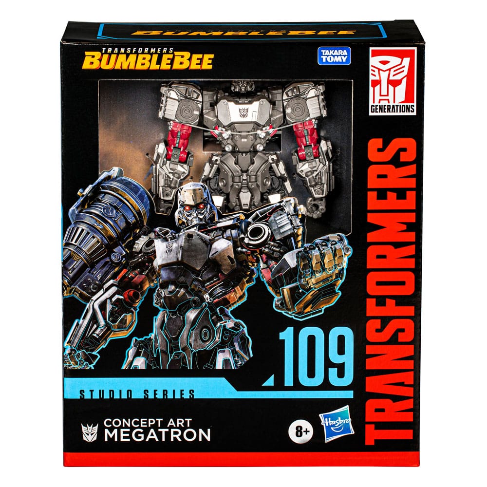 Transformers: Bumblebee Megatron 22 cm Studio Series Leader Class 109 Action Figure Concept Art