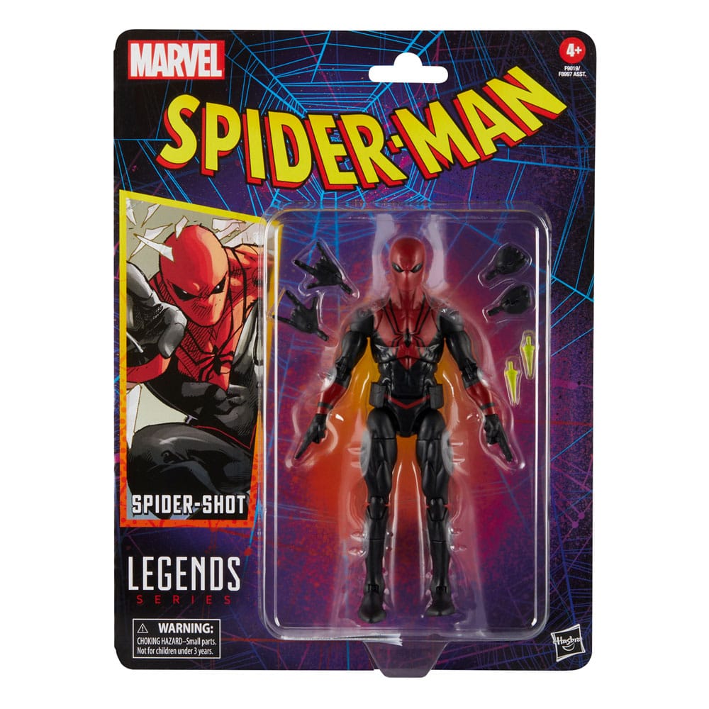 Marvel Legends Spider-Man Comics Spider-Shot 15cm Action Figure