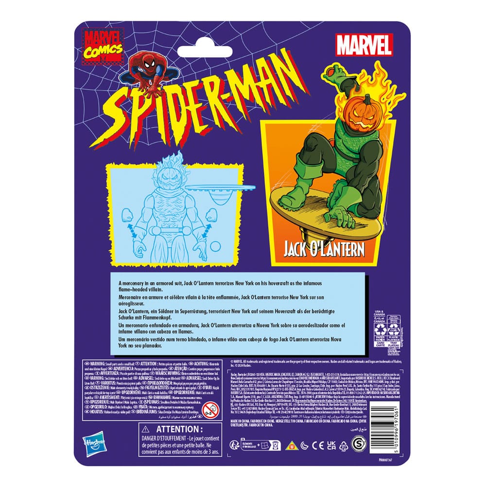 Marvel Legends Spider-Man Comics Jack O'Lantern 15cm Action Figure