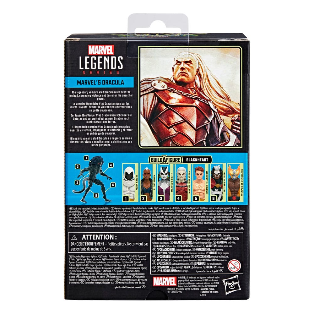 Strange Tales Marvel Legends Dracula (BAF: Blackheart) 15 cm Action Figure