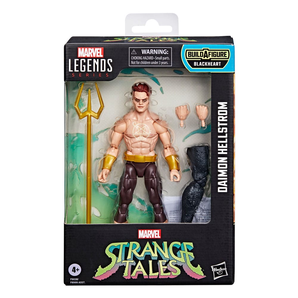 Strange Tales Marvel Legends Daimon Hellstrom (BAF: Blackheart) 15 cm Action Figure