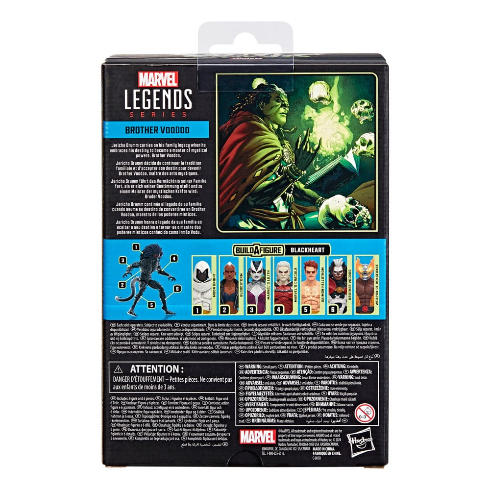 Strange Tales Marvel Legends Brother Voodoo (BAF: Blackheart) 15 cm Action Figure