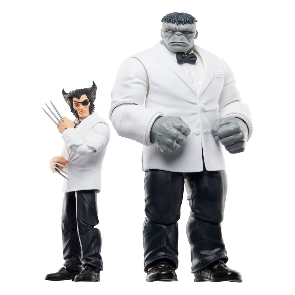 Marvel's Patch & Joe Fixit 15cm Wolverine 50th Anniversary Marvel Legends Action Figure 2-Pack