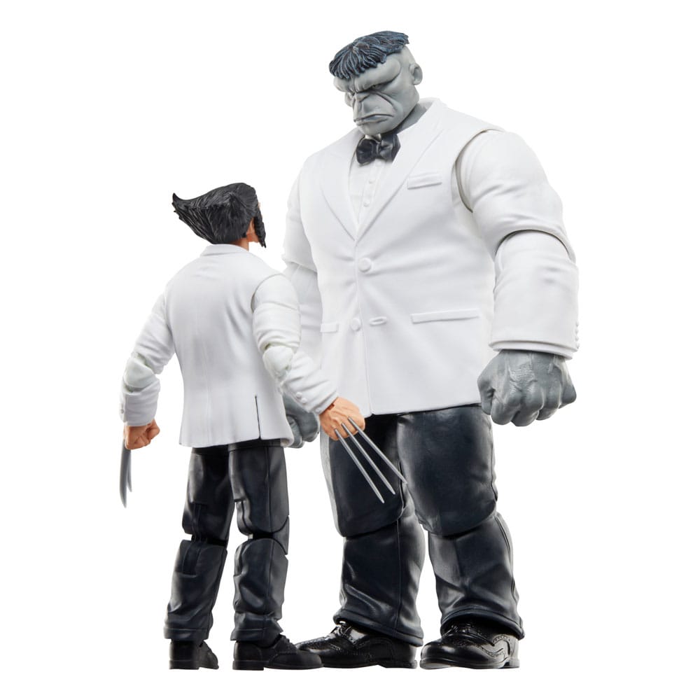 Marvel's Patch & Joe Fixit 15cm Wolverine 50th Anniversary Marvel Legends Action Figure 2-Pack