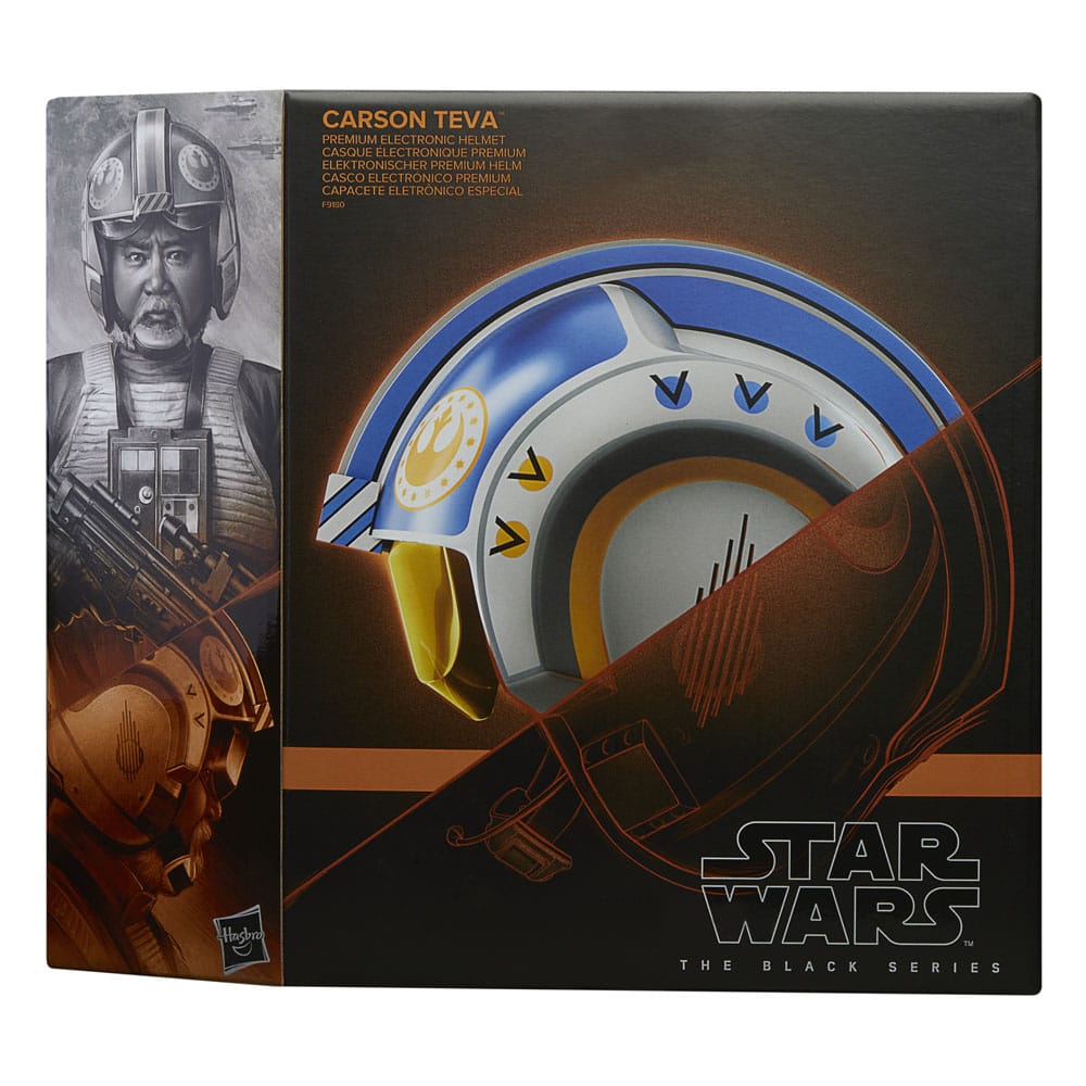 Star Wars The Mandalorian Carson Teva Black Series Electronic Helmet