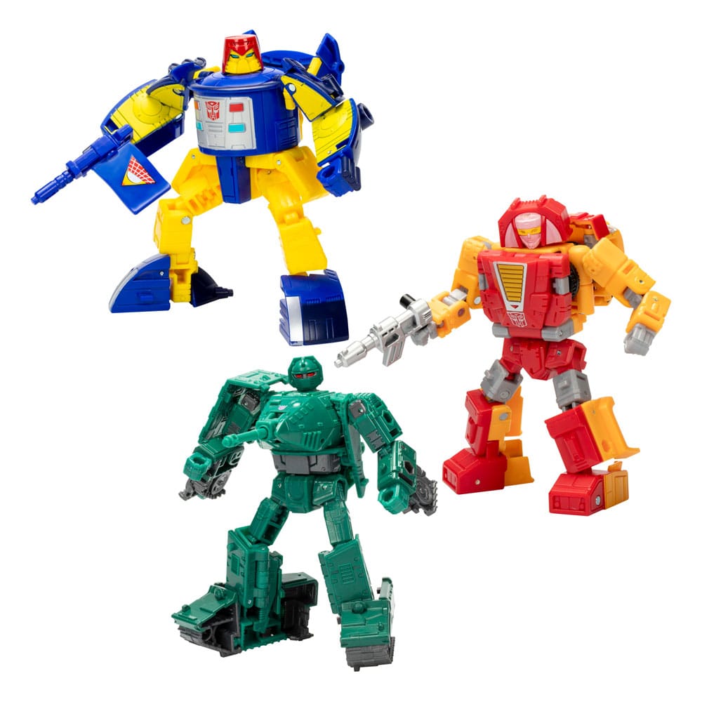 Transformers Legacy United Deluxe Class Go-Bot Guardians 14 cm Action Figure 3-Pack
