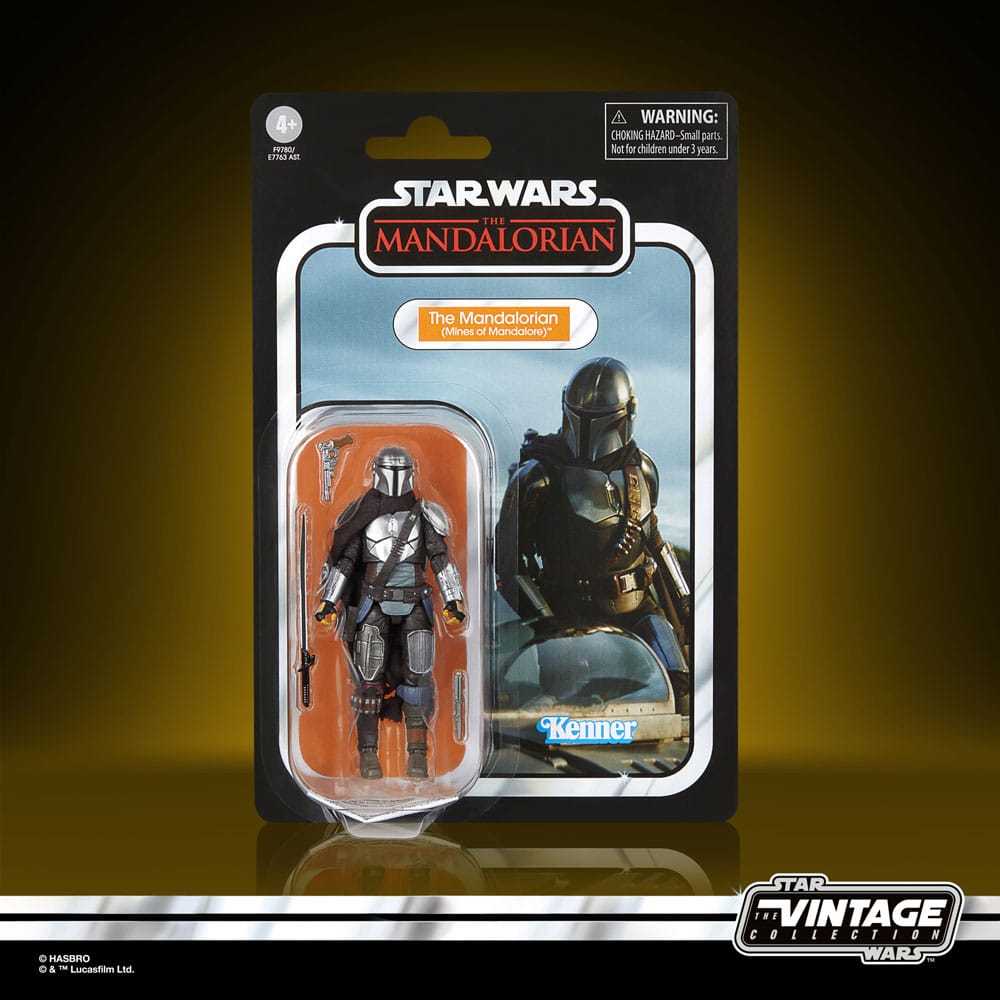 Star Wars: The Mandalorian The Mandalorian (Mines of Mandalore) 10cm Vintage Collection Action Figure