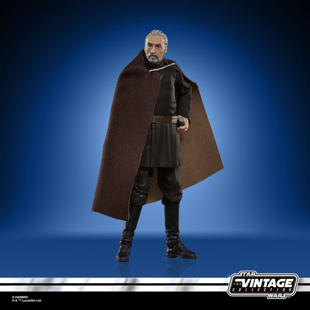 Star Wars Attack of the Clones Count Dooku 10cm Vintage Collection Action Figure