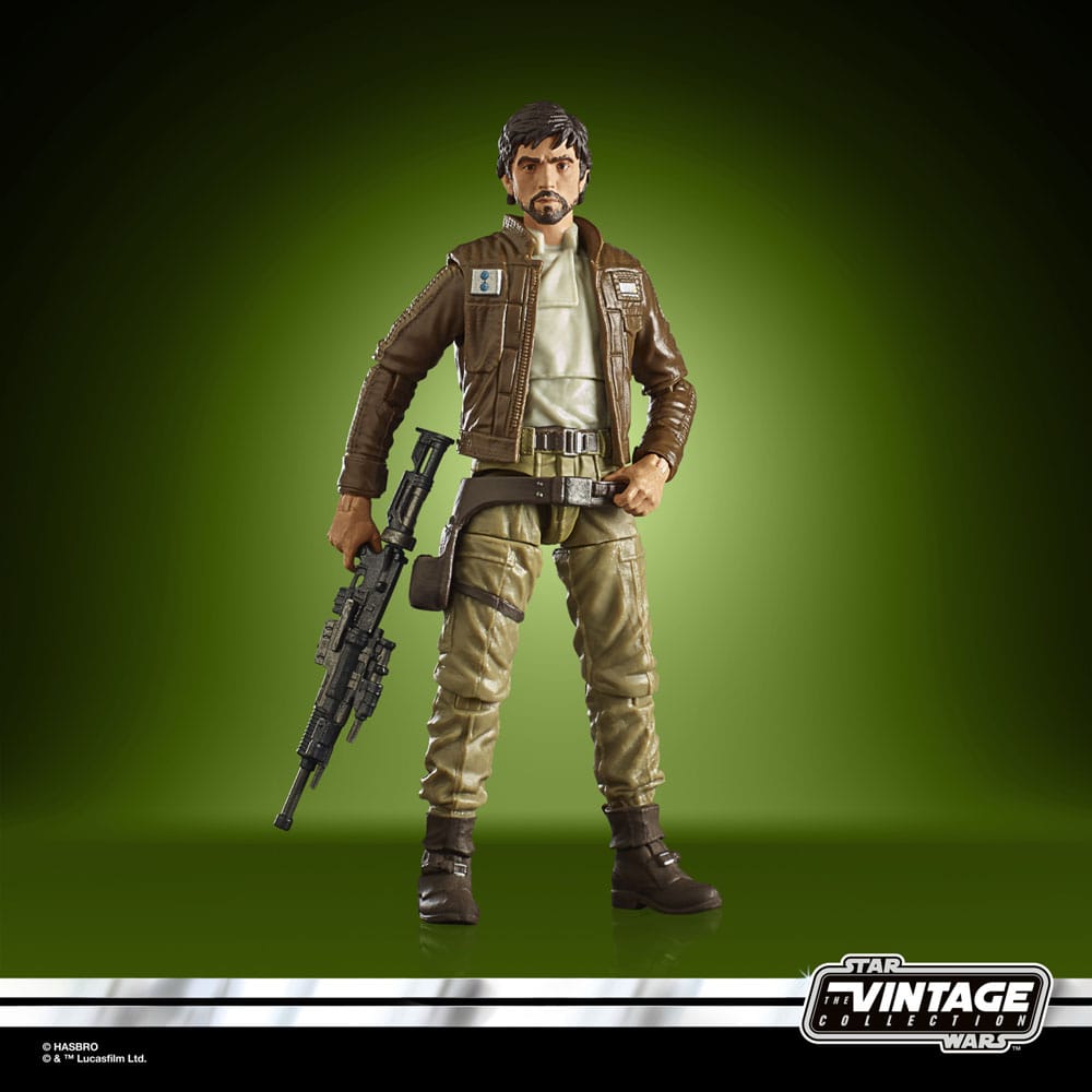 Star Wars Rogue One Captain Cassian Andor 10cm Vintage Collection Action Figure