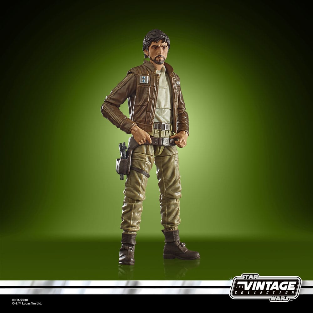 Star Wars Rogue One Captain Cassian Andor 10cm Vintage Collection Action Figure