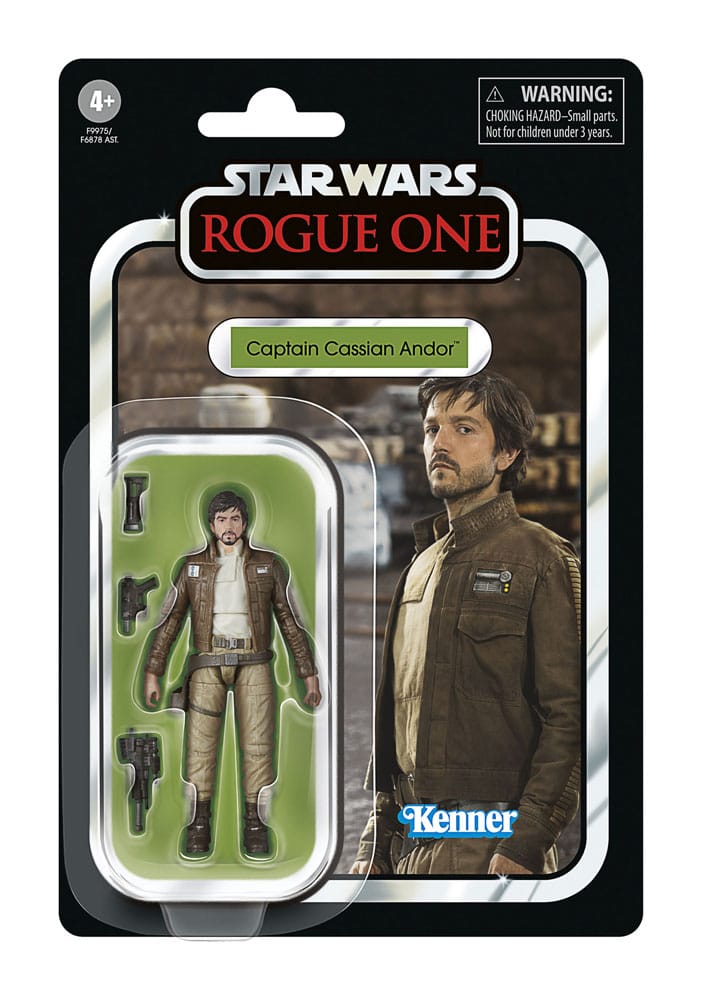 Star Wars Rogue One Captain Cassian Andor 10cm Vintage Collection Action Figure