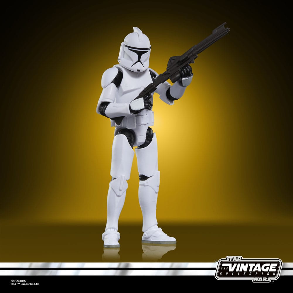 Star Wars Attack of the Clones Phase 1 Clone Trooper 10cm Vintage Collection Action Figure